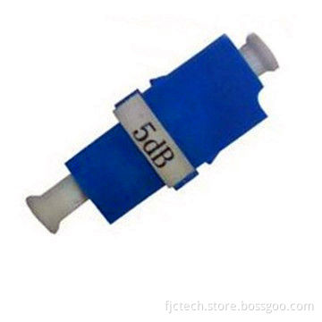 LC Female to Male Fiber Optic Attenuator, 1310/1550nm SM, 850/1300nm MM